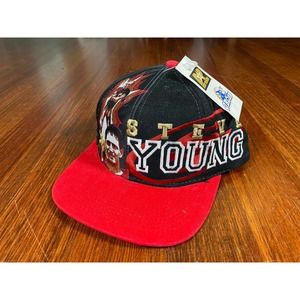 Vintage Steve Young hat 90s steve young cap red